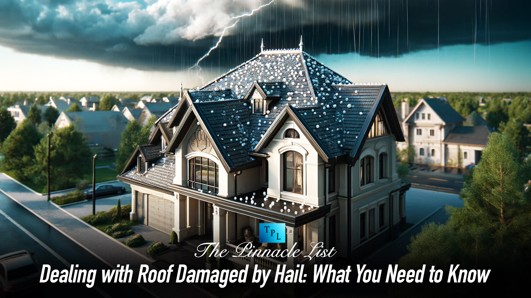 Dealing with Roof Damaged by Hail: What You Need to Know