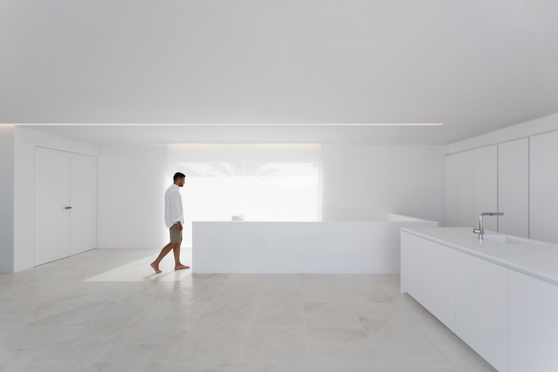 House of Sand Monochromatic Minimalism Casa – Valencia, Spain – 11