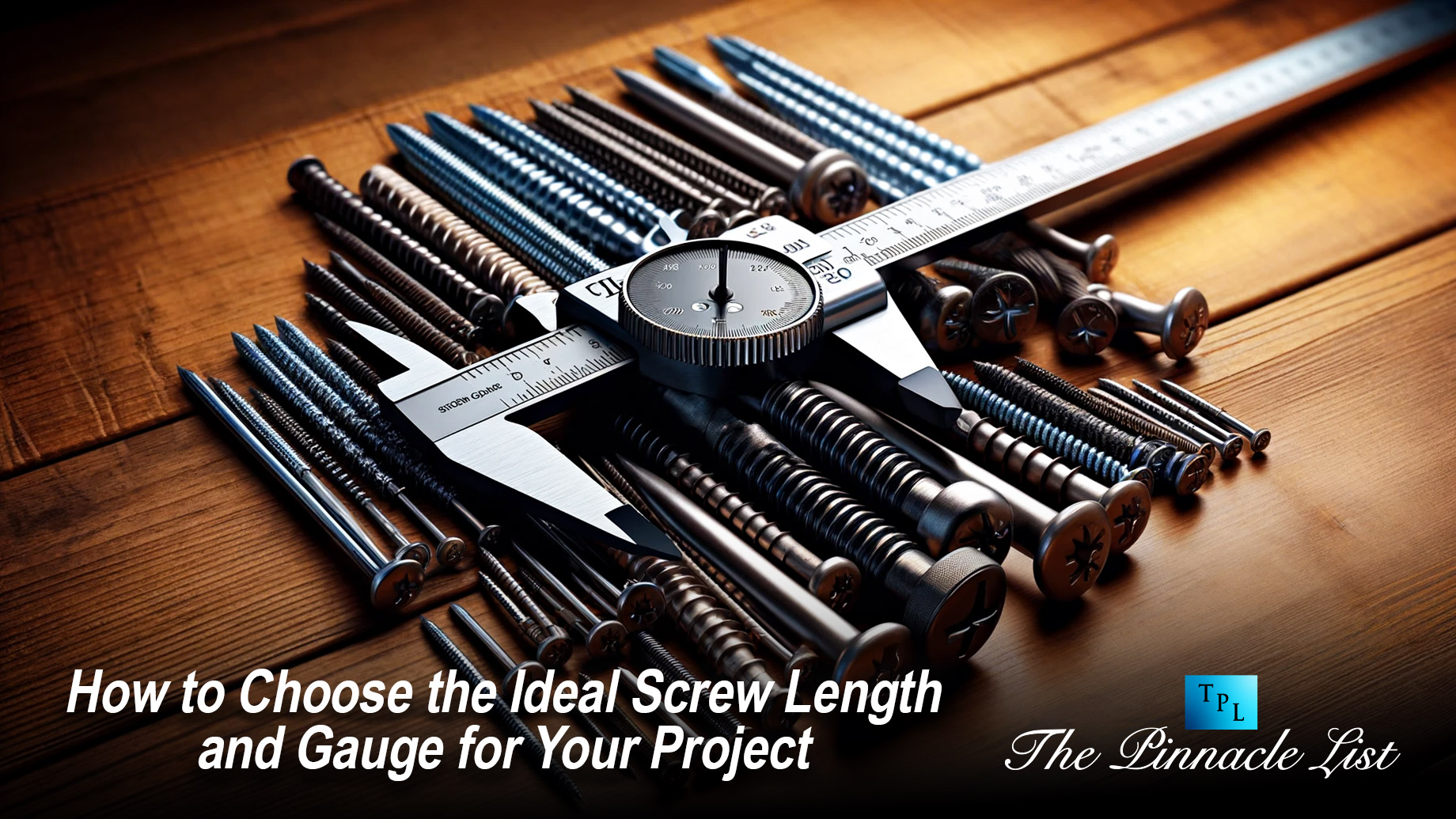 How to Choose the Ideal Screw Length and Gauge for Your Project