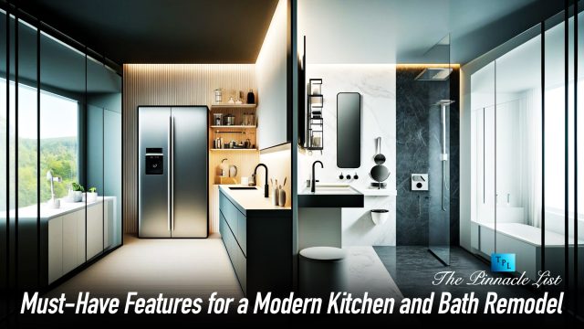 Must-Have Features for a Modern Kitchen and Bath Remodel