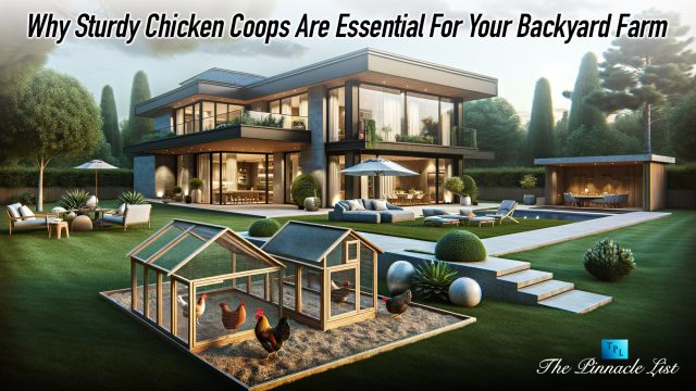 Why Sturdy Chicken Coops Are Essential For Your Backyard Farm