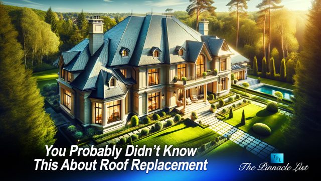 You Probably Didn’t Know This About Roof Replacement