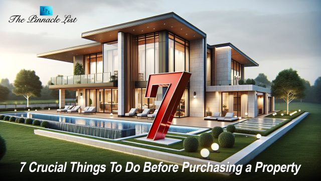 7 Crucial Things To Do Before Purchasing a Property