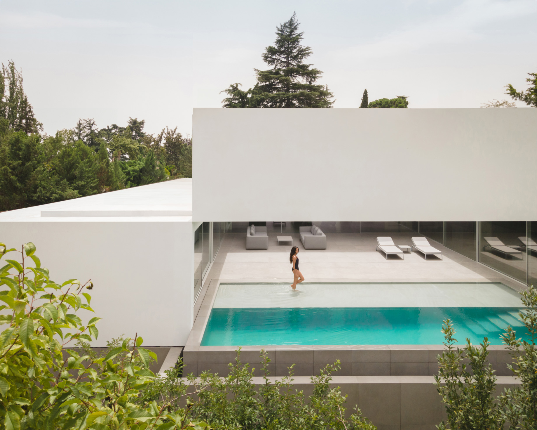 Casa Compluvium House Modern Roman Domus Villa – Madrid, Spain – 34