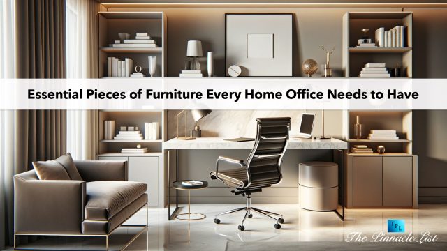 Essential Pieces of Furniture Every Home Office Needs to Have