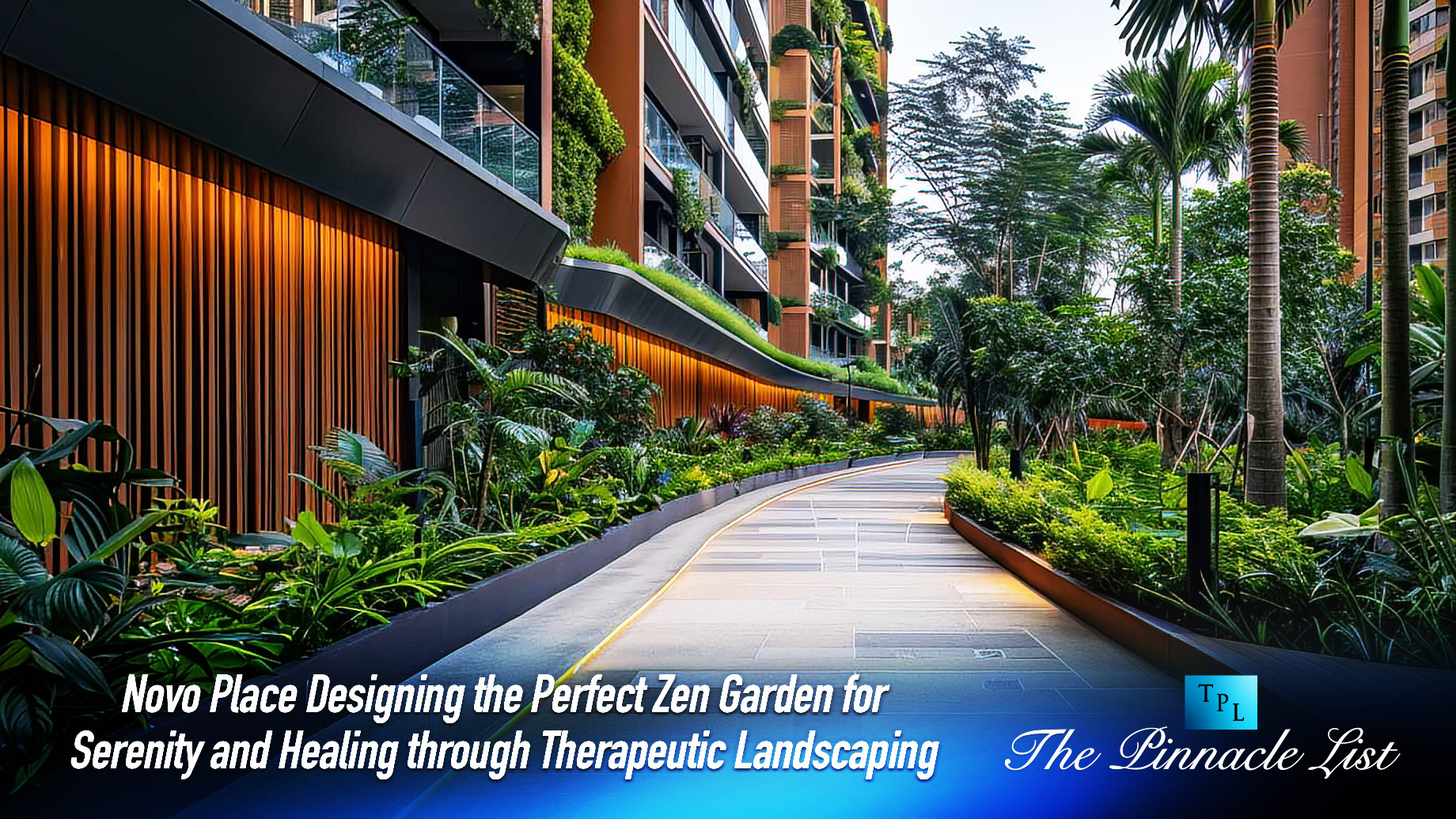Novo Place Designing the Perfect Zen Garden for Serenity and Healing through Therapeutic Landscaping