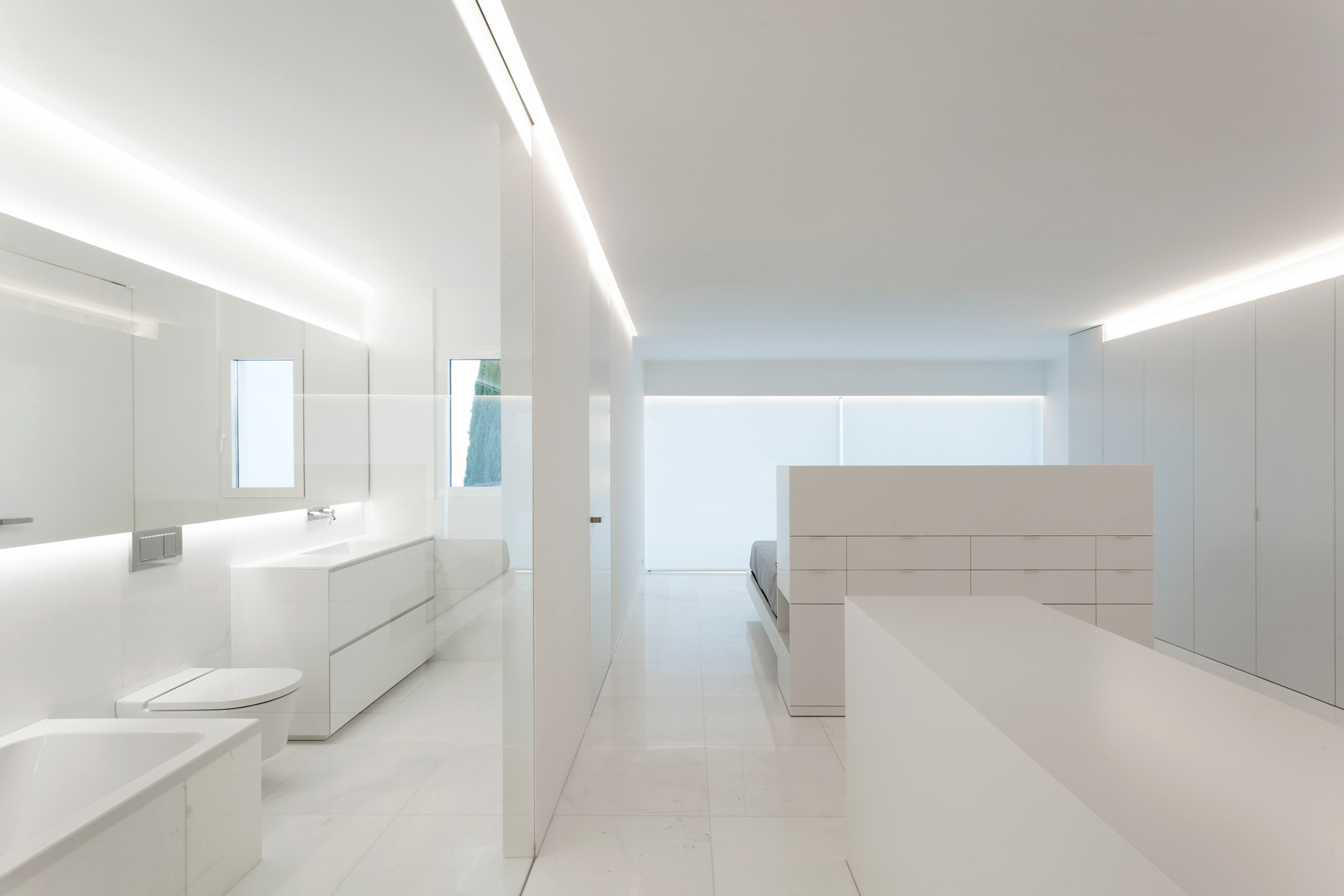 Pati Blau House Modern Farmhouse Minimal Design Residence – Valencia, Spain – 41