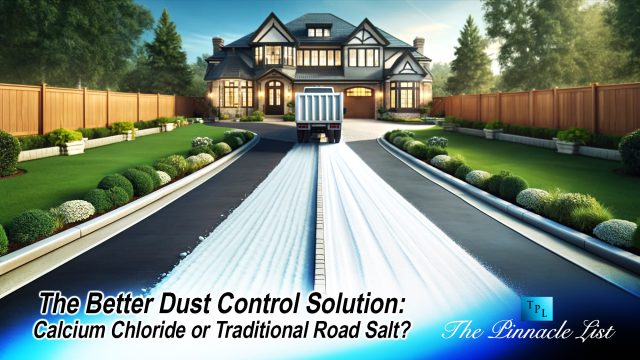 The Better Dust Control Solution: Calcium Chloride or Traditional Road Salt?