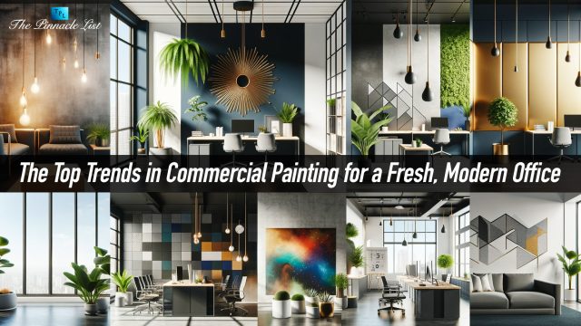 The Top Trends in Commercial Painting for a Fresh, Modern Office