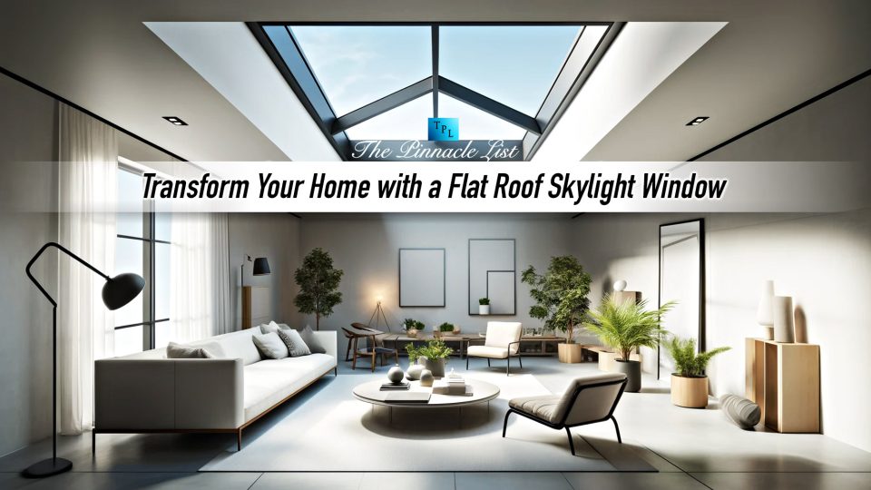 Picture of Transform Your Home with a Flat Roof Skylight Window – The Pinnacle List