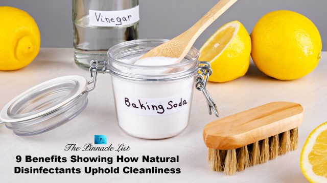 9 Benefits Showing How Natural Disinfectants Uphold Cleanliness