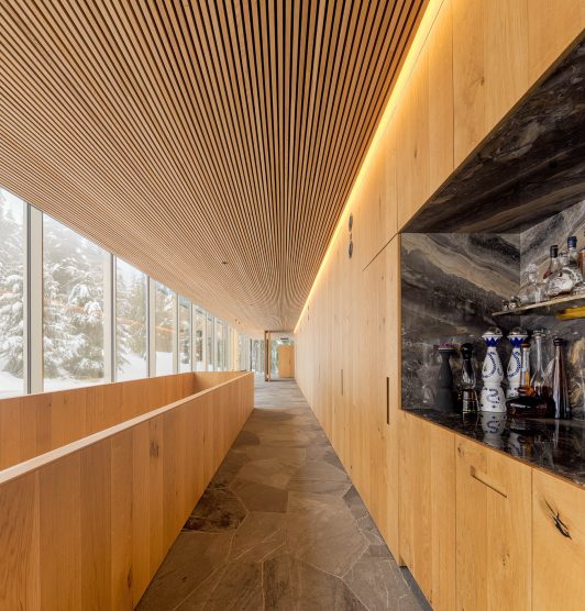Flag House Glass Box Residence - Sunridge Dr, Whistler, BC, Canada - 12