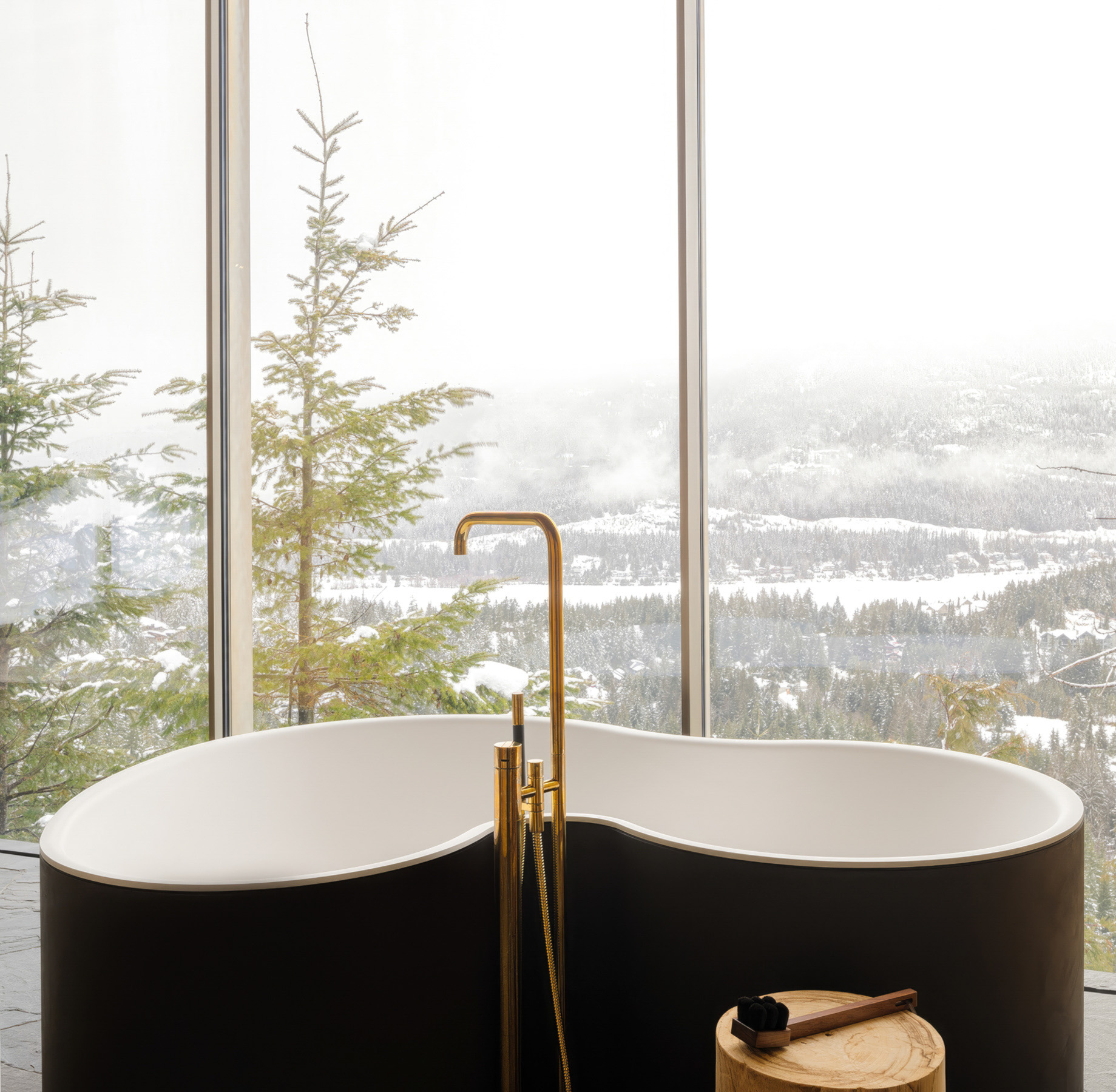 Flag House Glass Box Residence – Sunridge Dr, Whistler, BC, Canada – 17