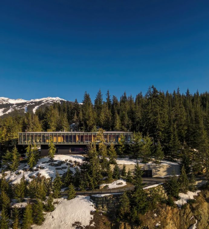 Flag House Glass Box Residence - Sunridge Dr, Whistler, BC, Canada - 3