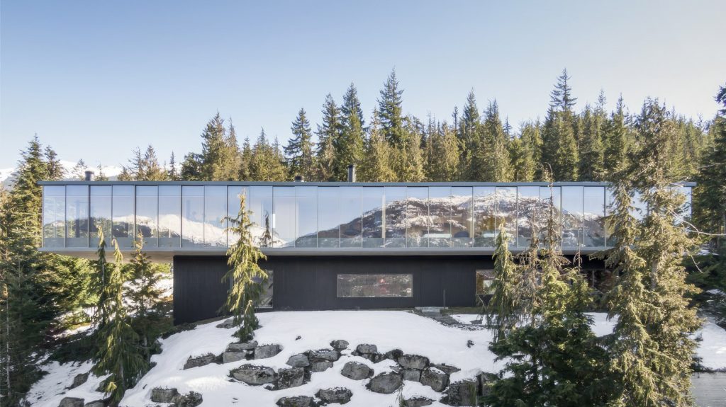 Flag House Glass Box Residence - Sunridge Dr, Whistler, BC, Canada - 45