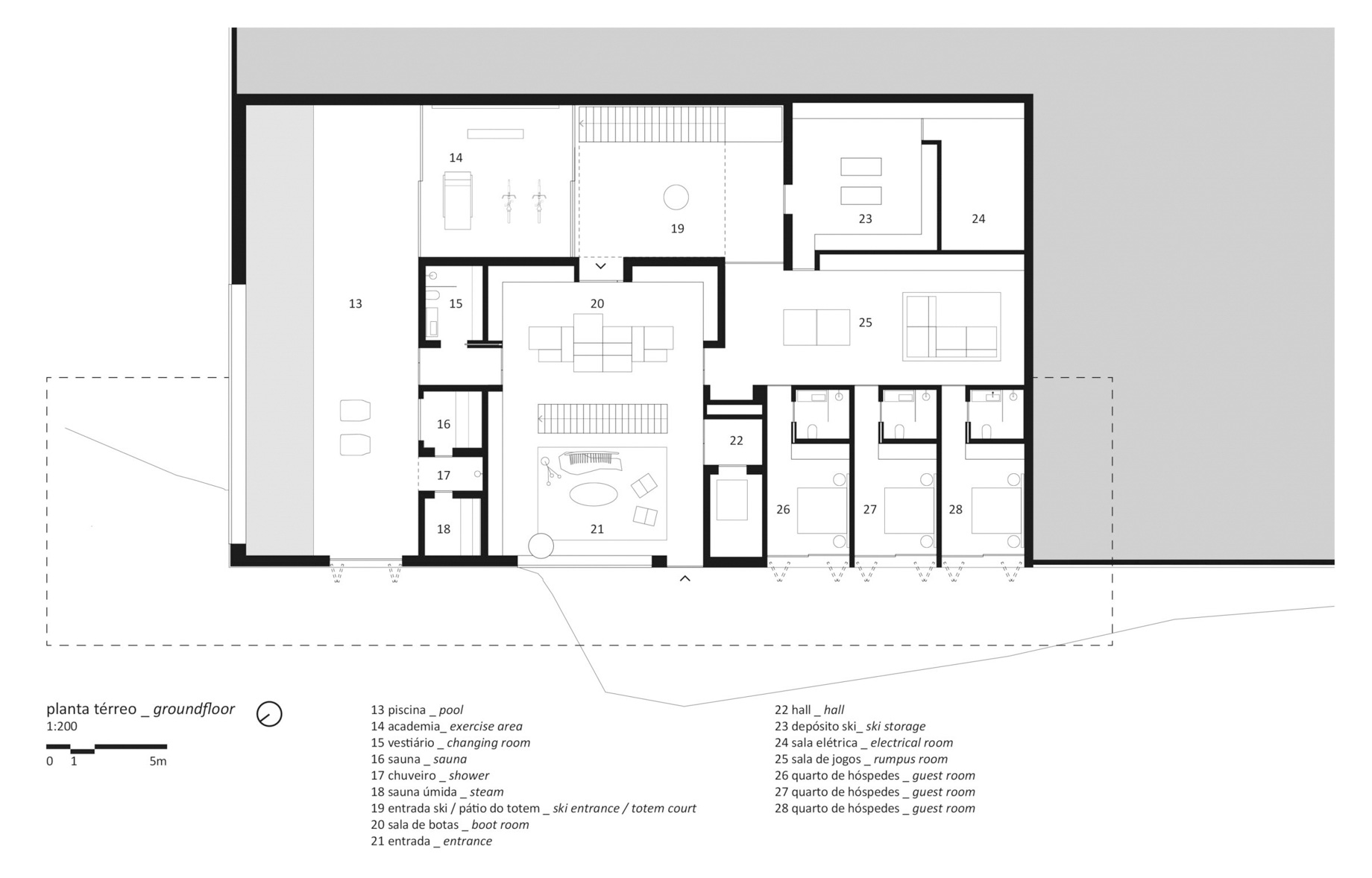 Flag House Glass Box Residence – Sunridge Dr, Whistler, BC, Canada – 56