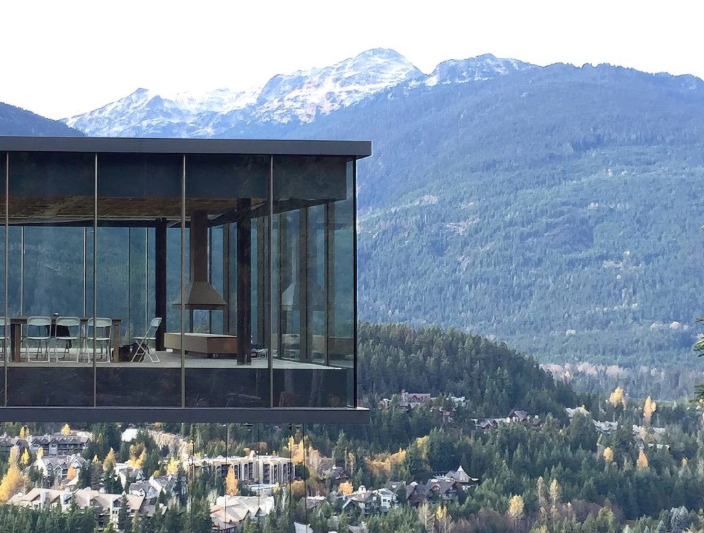 Flag House Glass Box Residence - Sunridge Dr, Whistler, BC, Canada - 80