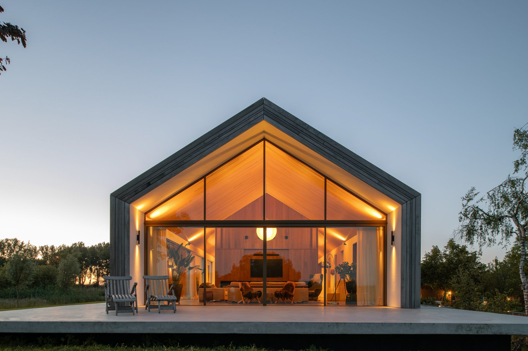 Meadow Modern Dike House – Maasland, Netherlands – 22