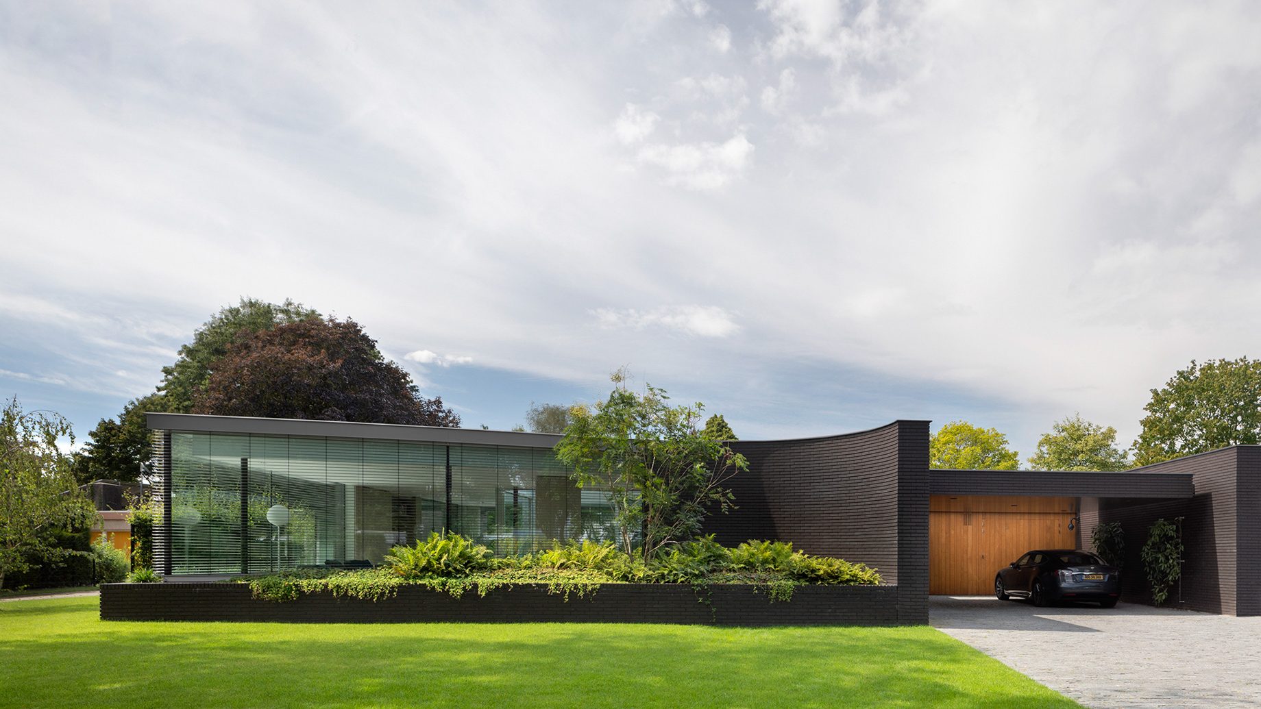 Outside In House Interior Courtyard Villa – Netherlands 🇳🇱