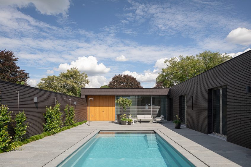 Outside In House Interior Courtyard Villa - Netherlands - 11