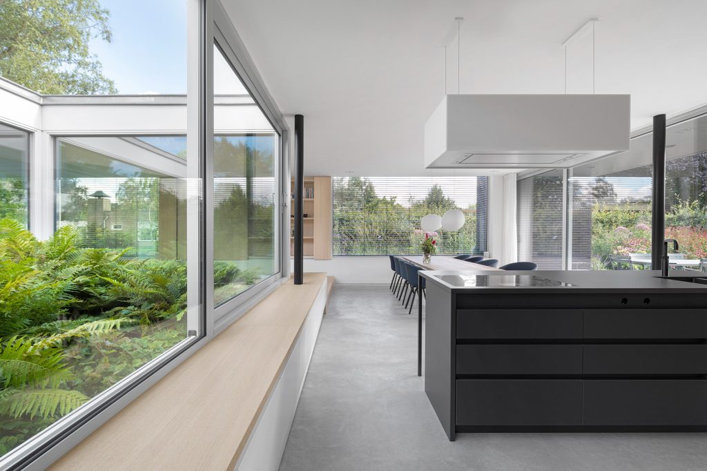 Outside In House Interior Courtyard Villa - Netherlands - 13