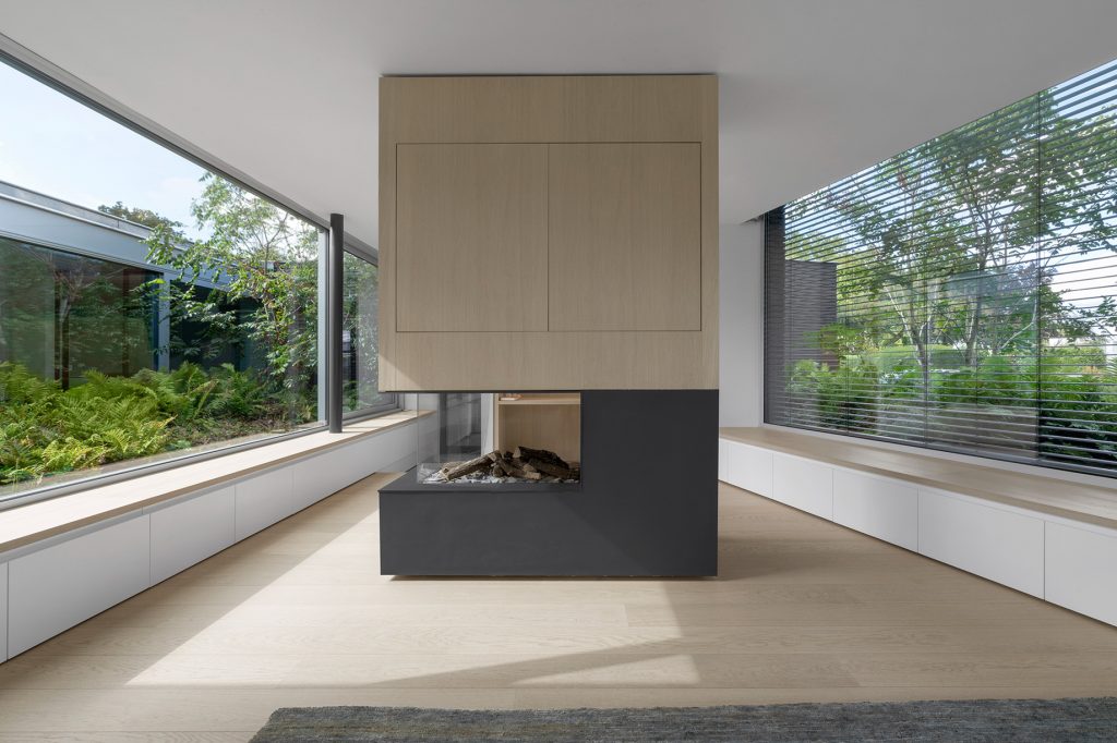 Outside In House Interior Courtyard Villa - Netherlands - 20