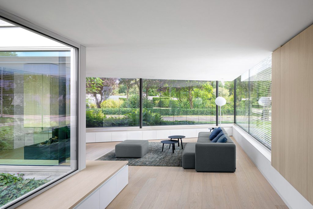 Outside In House Interior Courtyard Villa - Netherlands - 23