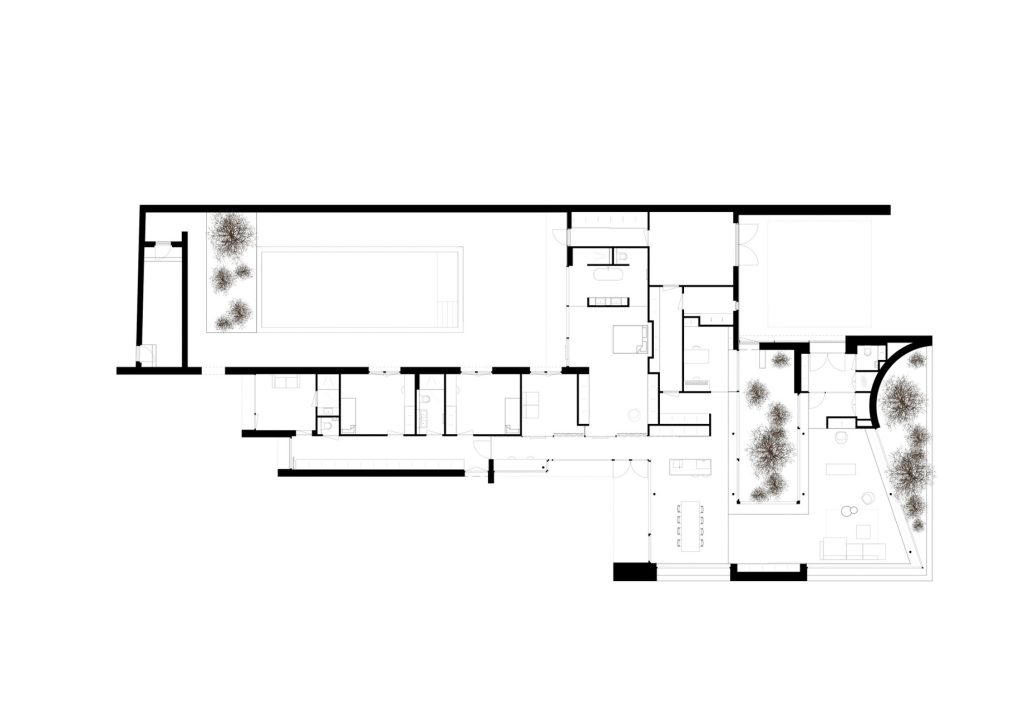 Outside In House Interior Courtyard Villa - Netherlands - 33