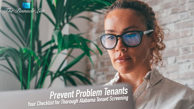 Prevent Problem Tenants: Your Checklist for Thorough Alabama Tenant Screening