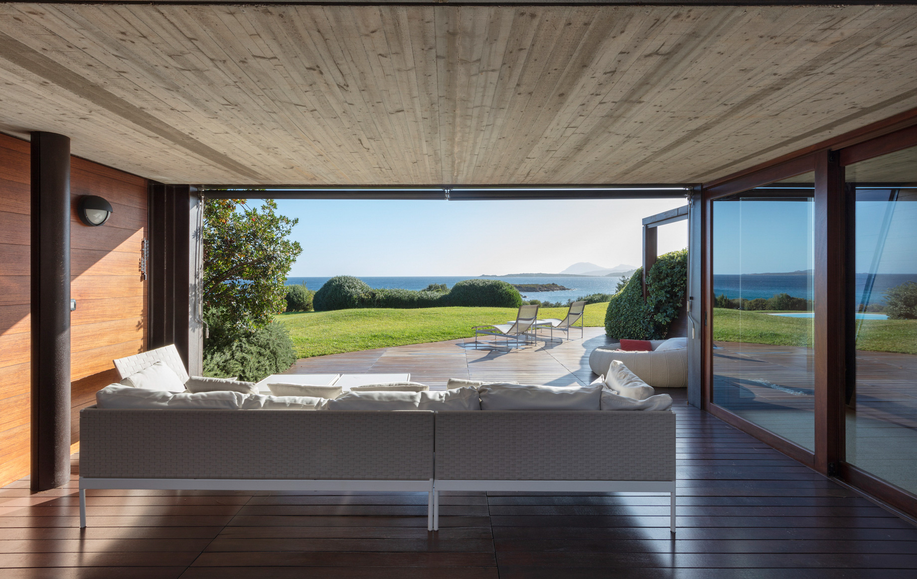 Three Brutalist Luxury Villas – Costa Smeralda, Portisco, Sardinia, Italy – 38