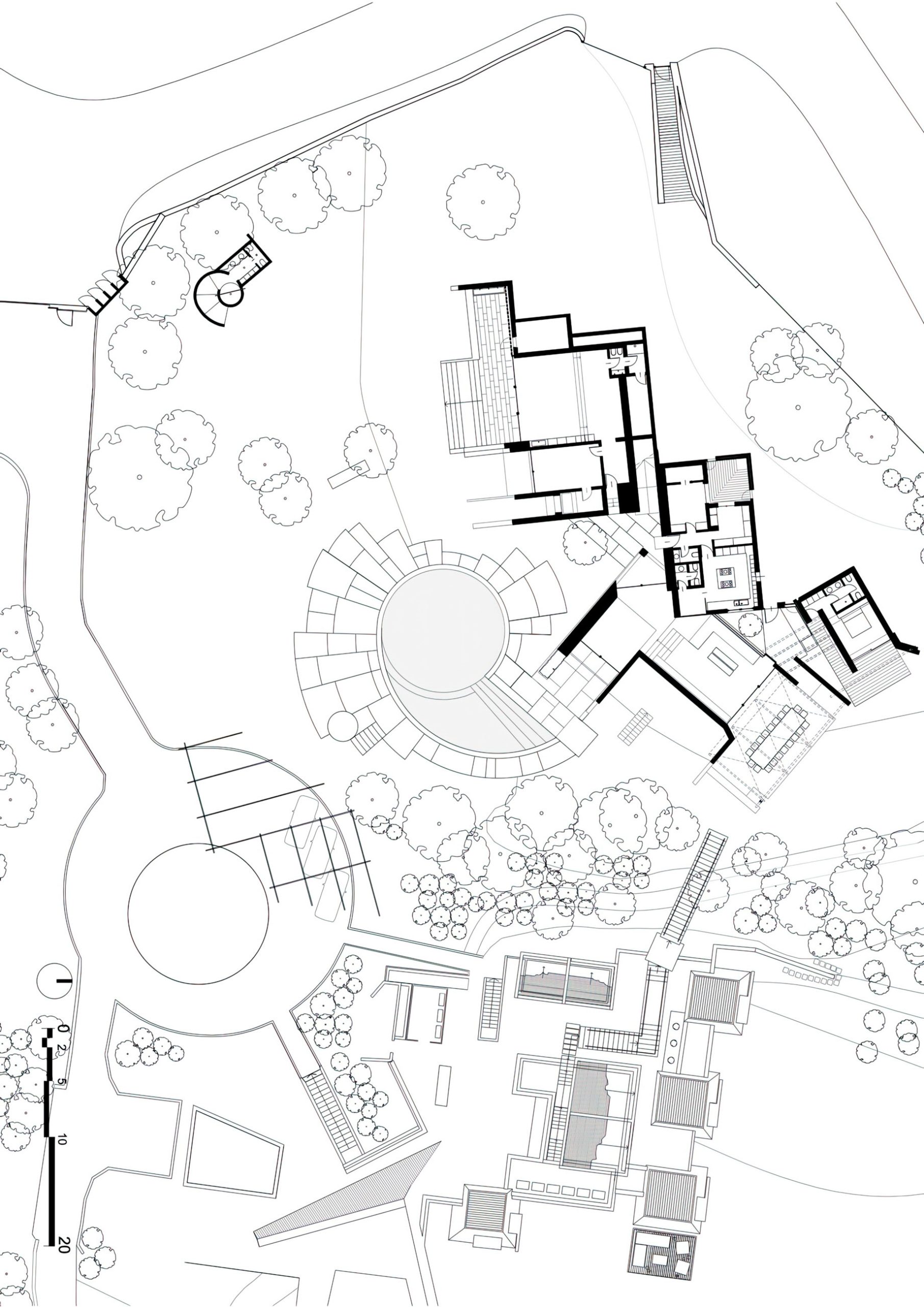 Three Brutalist Luxury Villas – Costa Smeralda, Portisco, Sardinia, Italy – 42