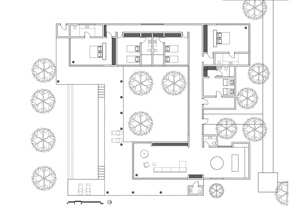 Zen Courtyard Villa - Al Wafrah, Kuwait - 42