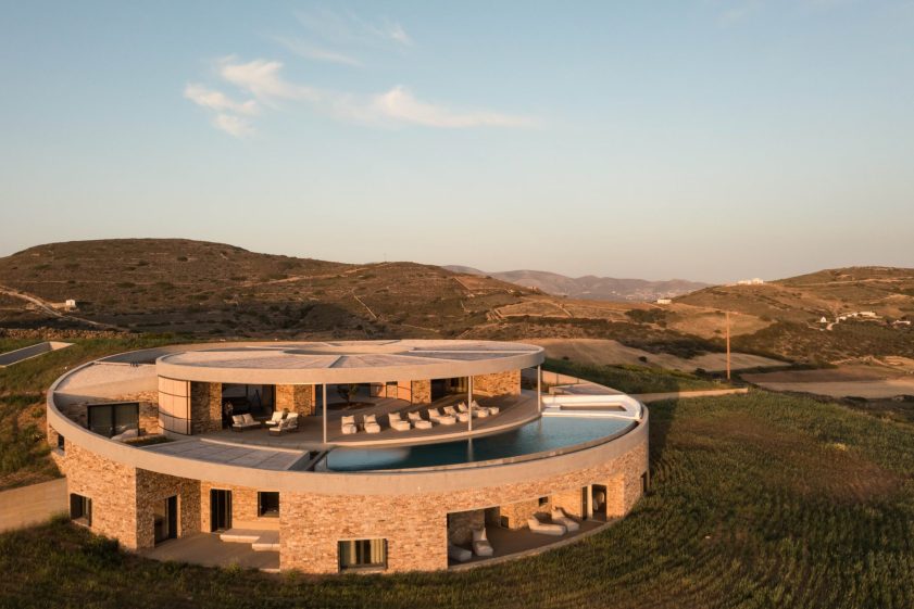 Cronus Circular Villa Lemon Tree House - Antiparos Island, Greece - 39