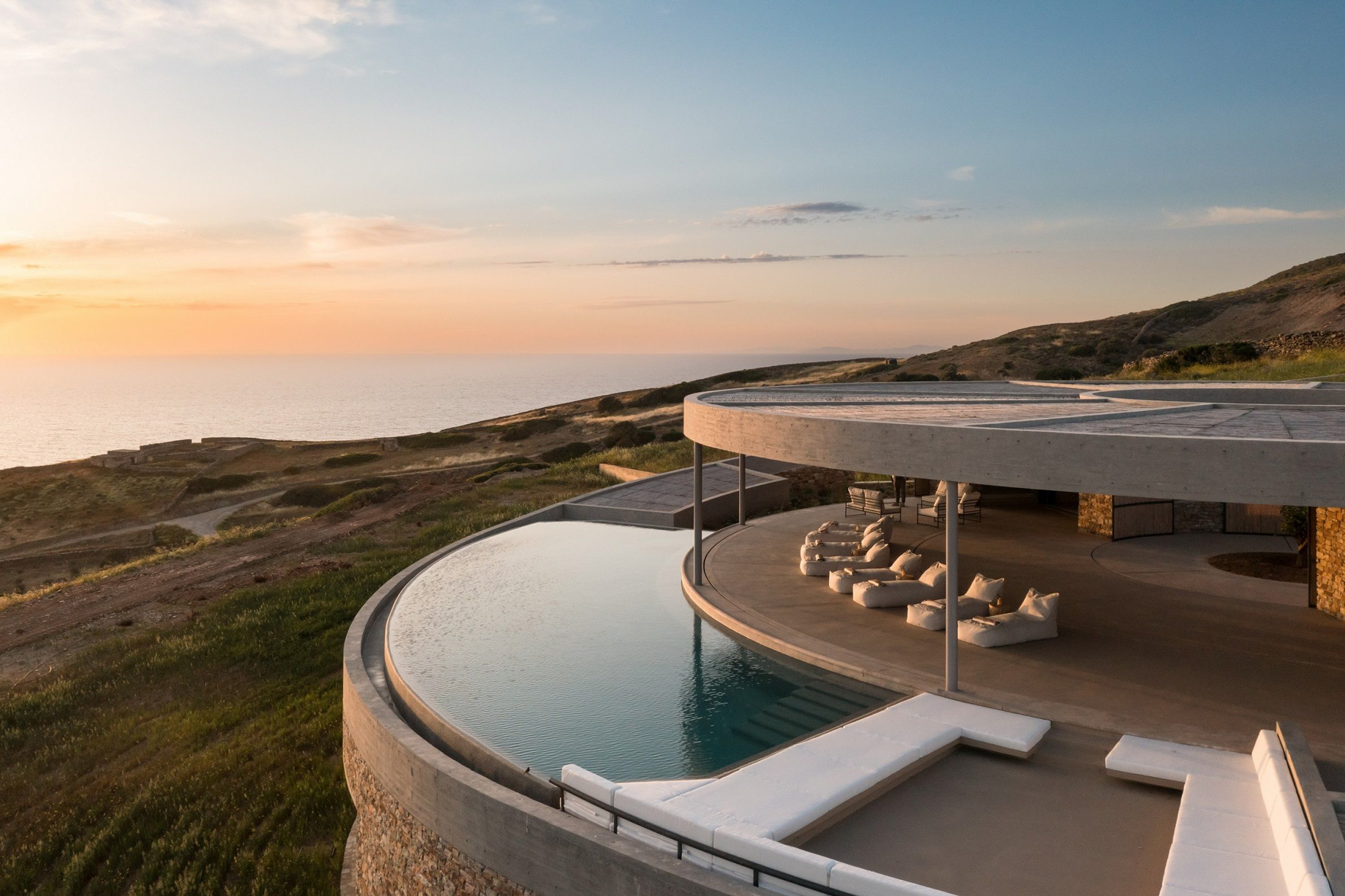 Cronus Circular Villa Lemon Tree House – Antiparos Island, Greece – 40