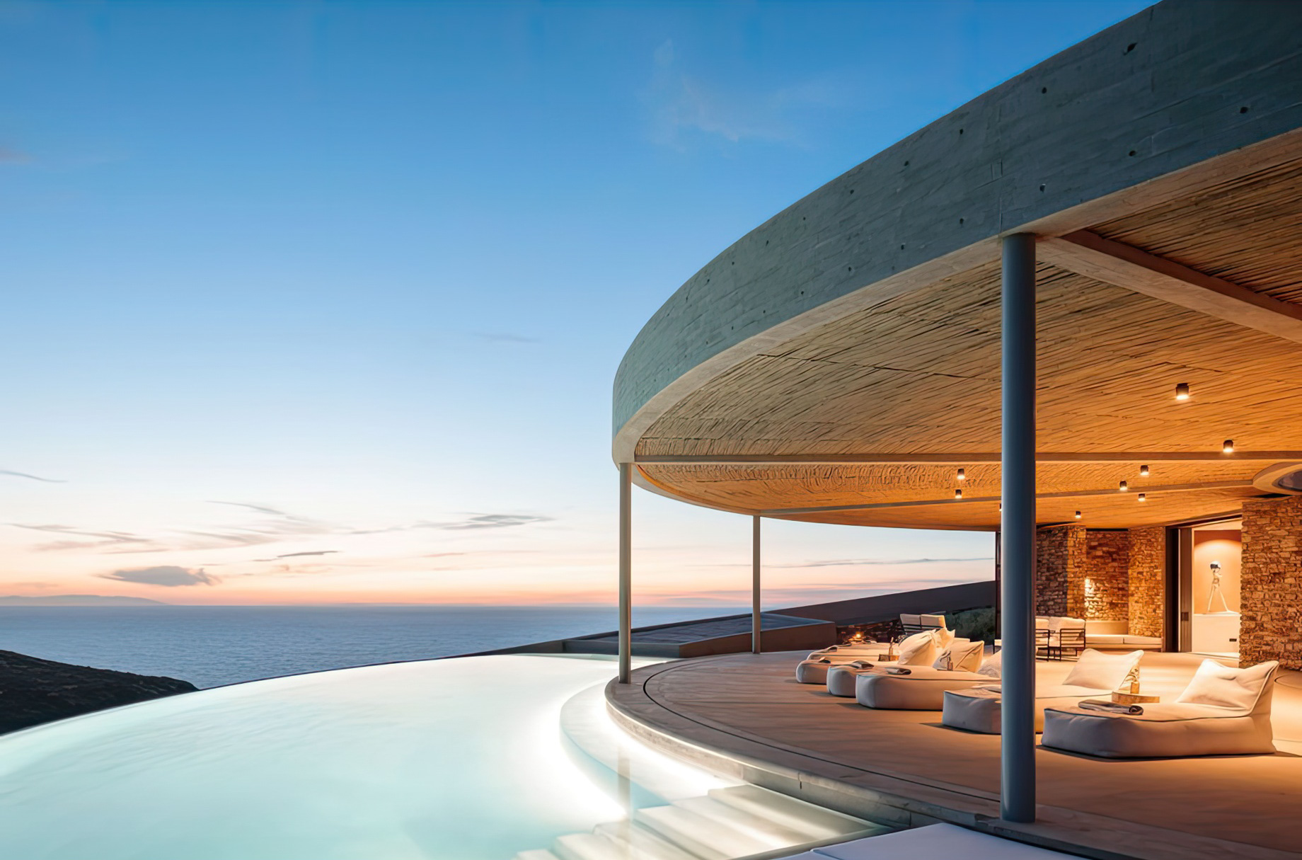 Cronus Circular Villa Lemon Tree House – Antiparos Island, Greece – 44
