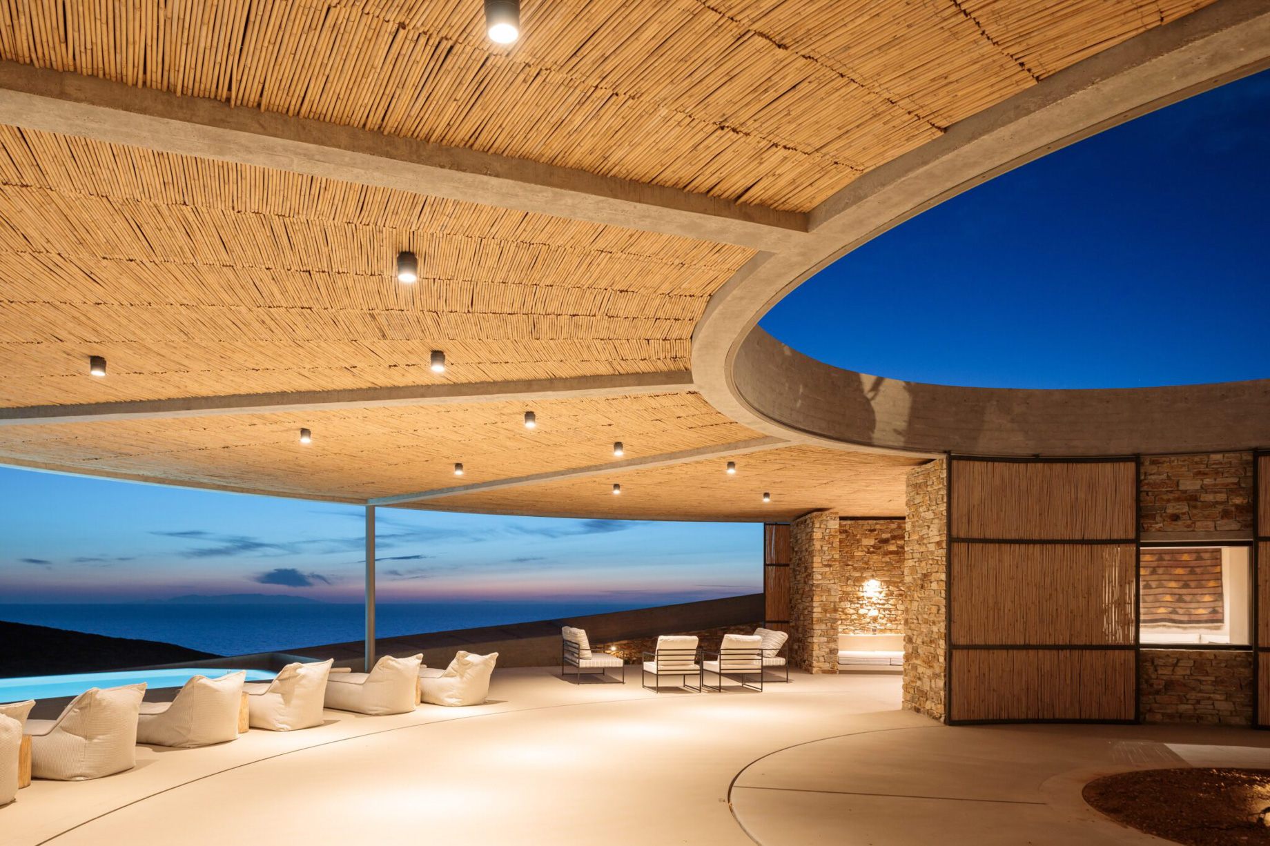 Cronus Circular Villa Lemon Tree House – Antiparos Island, Greece – 48