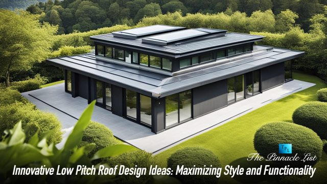 Innovative Low Pitch Roof Design Ideas: Maximizing Style and Functionality
