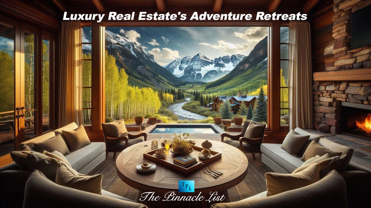 View of Luxury Real Estate’s Adventure Retreats – The Pinnacle List