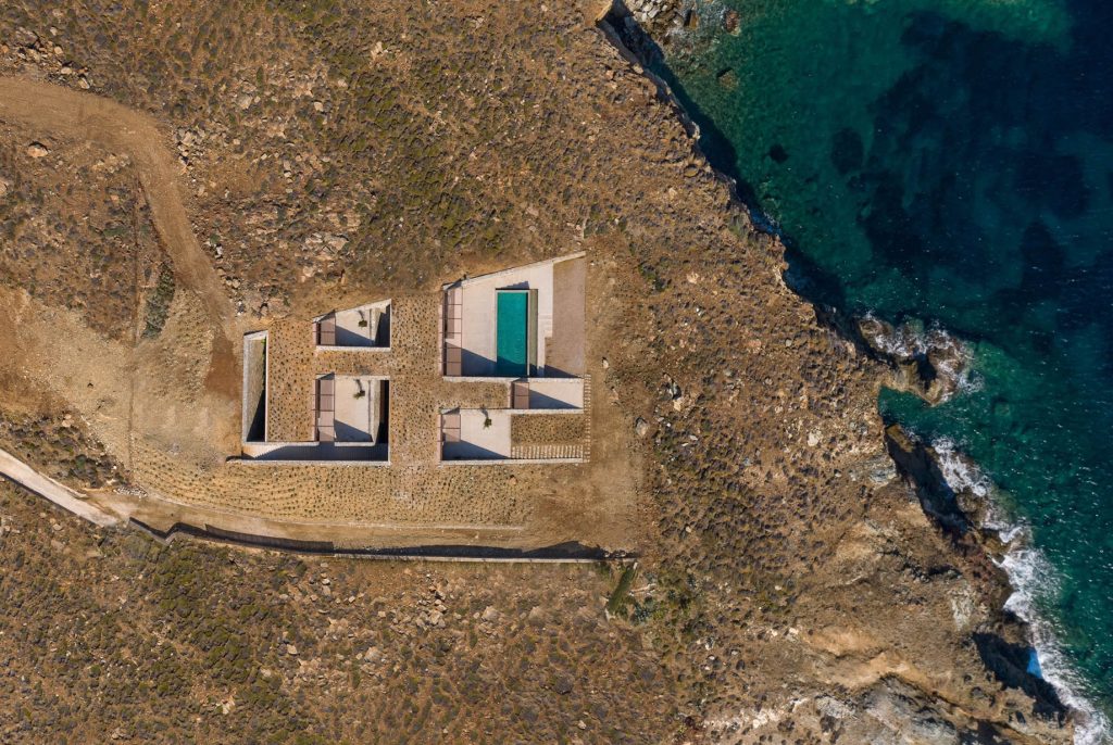 NCaved House Embedded Cliffside Villa - Serifos Island, Greece - 2