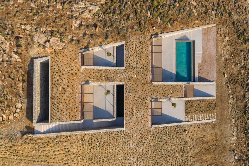 NCaved House Embedded Cliffside Villa - Serifos Island, Greece - 3