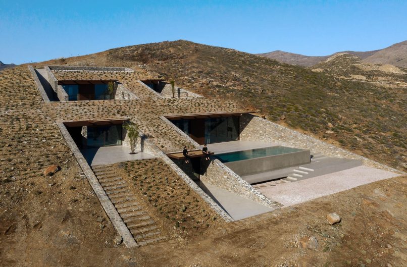 NCaved House Embedded Cliffside Villa - Serifos Island, Greece - 5