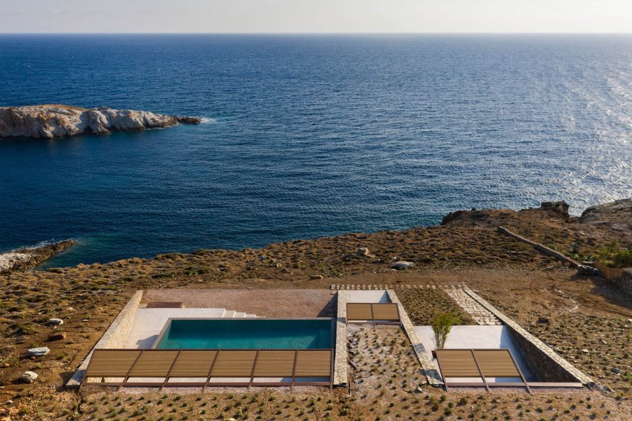 NCaved House Embedded Cliffside Villa - Serifos Island, Greece - 8