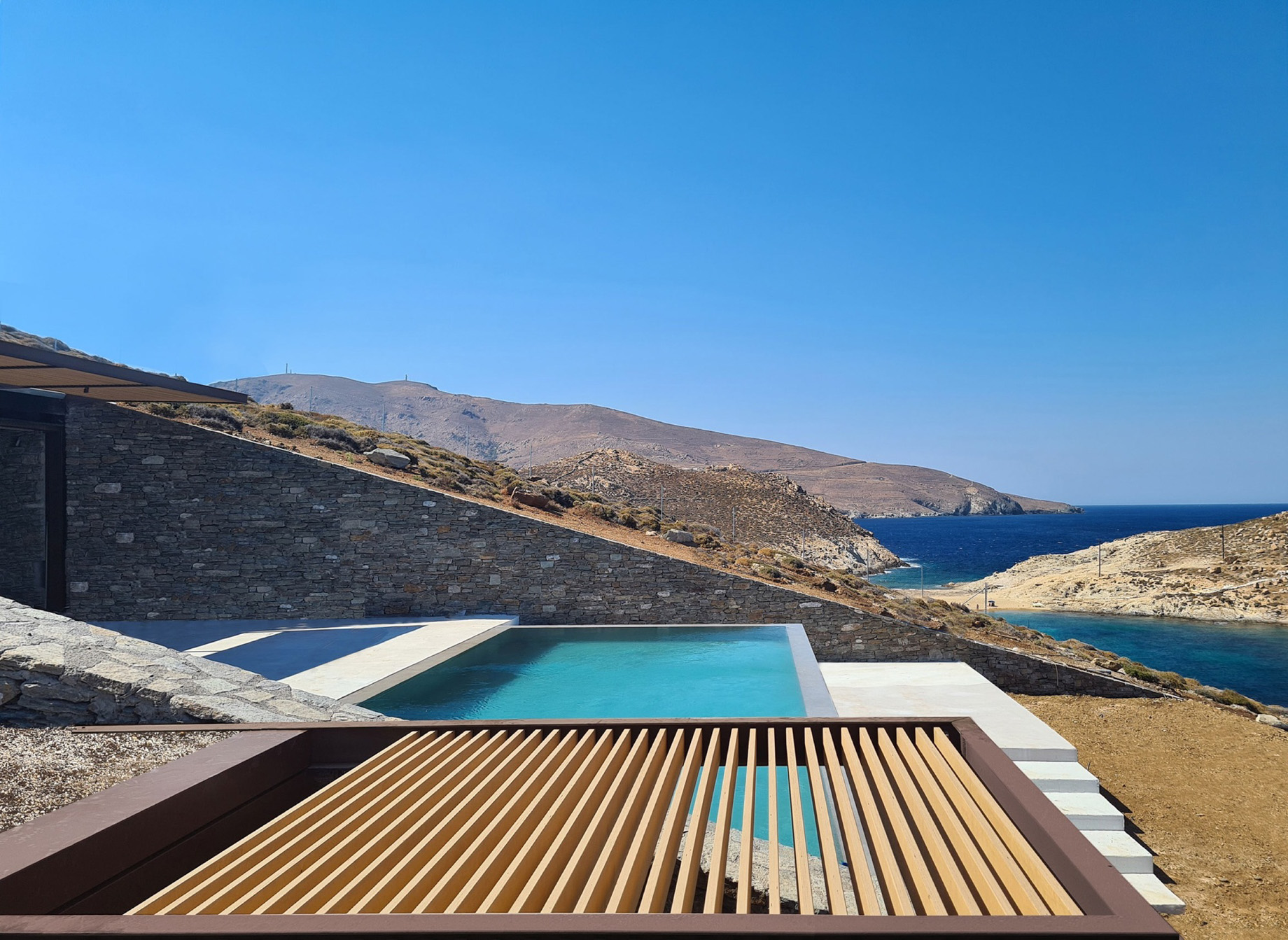 NCaved House Embedded Cliffside Villa – Serifos Island, Greece – 9