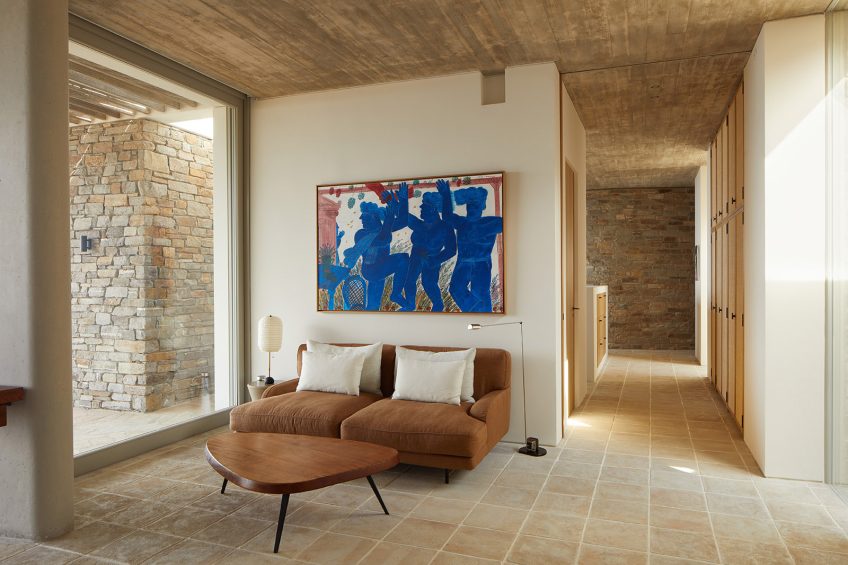 Ridge House Embedded Hillside Villa - Antiparos Island, Greece - 12