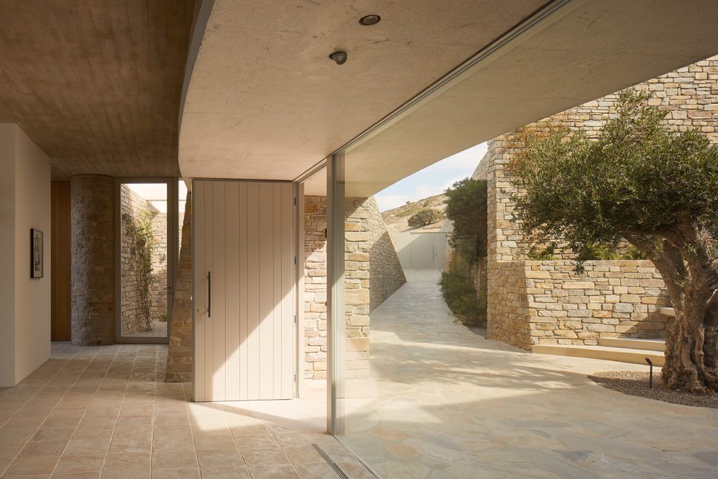 Ridge House Embedded Hillside Villa - Antiparos Island, Greece - 17