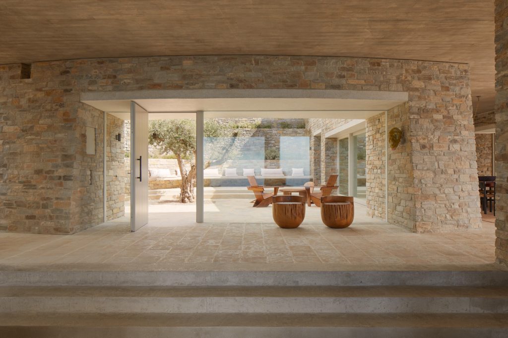 Ridge House Embedded Hillside Villa - Antiparos Island, Greece - 18