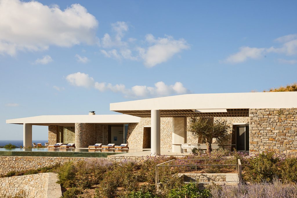 Ridge House Embedded Hillside Villa - Antiparos Island, Greece - 2