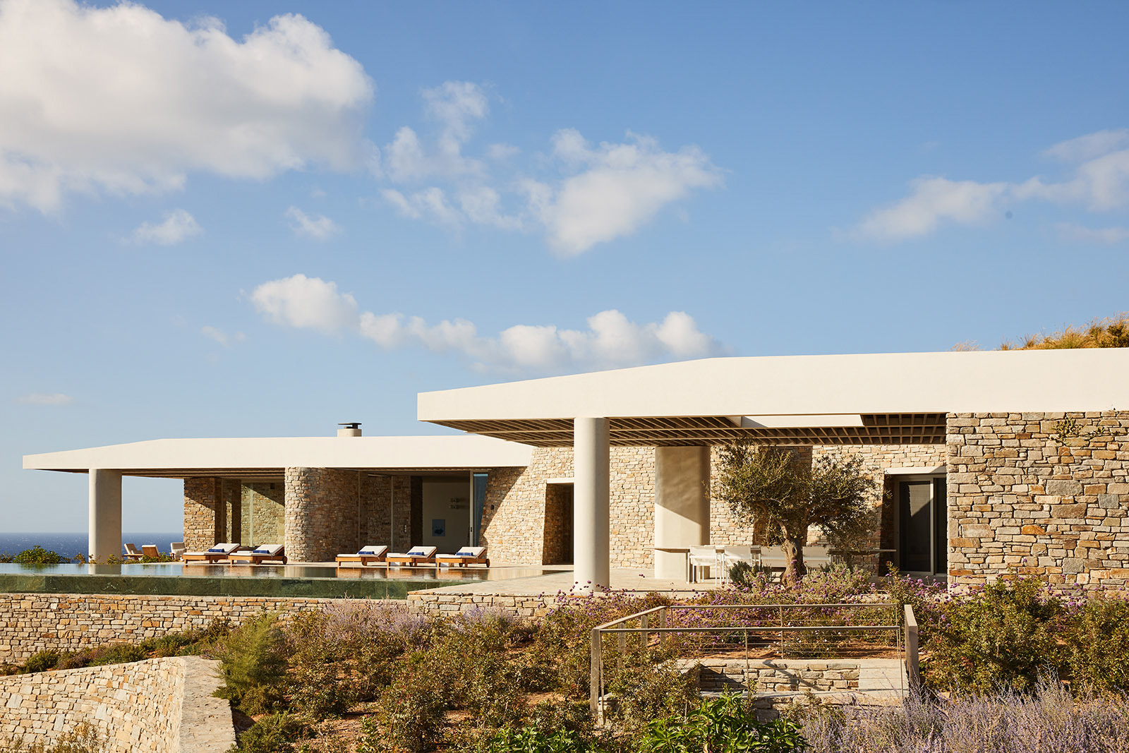Ridge House Embedded Hillside Villa – Antiparos Island, Greece – 2