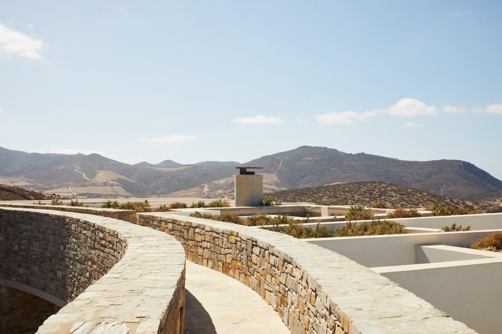 Ridge House Embedded Hillside Villa - Antiparos Island, Greece - 25