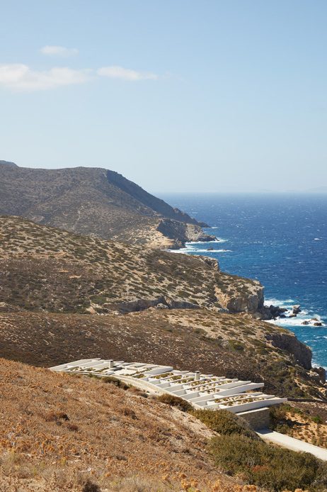 Ridge House Embedded Hillside Villa - Antiparos Island, Greece - 27